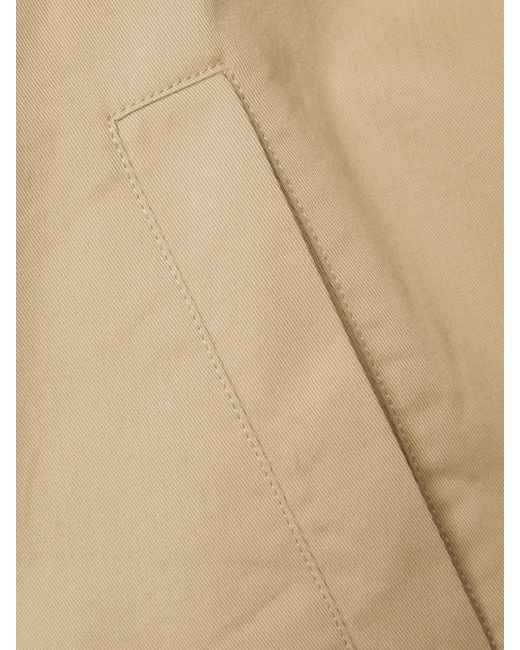 Saint Laurent Natural Cotton-Twill Jacket