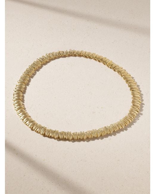 Suzanne Kalan Natural 18-Karat Tennis Necklace