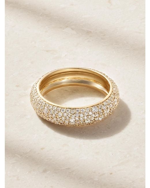 STONE AND STRAND Natural First Spark 14-Karat Diamond Ring