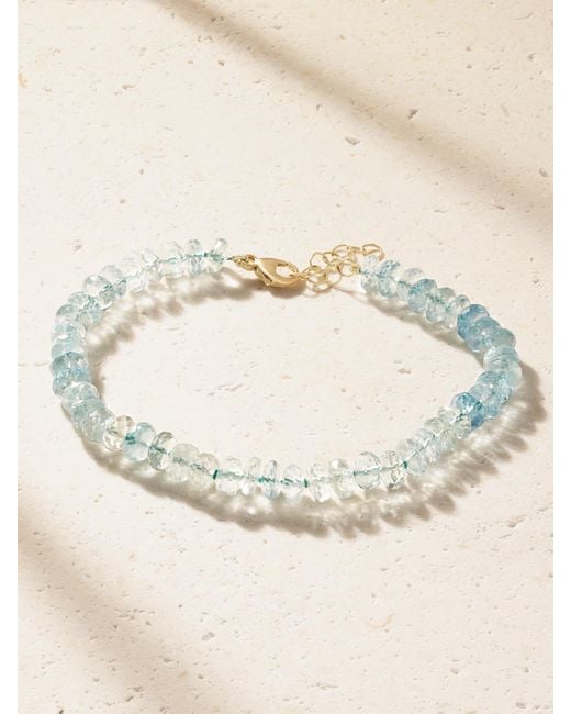 JIA JIA Natural Oracle 14-Karat Aquamarine Bracelet