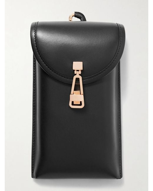Gabriela Hearst Black Leather Pouch