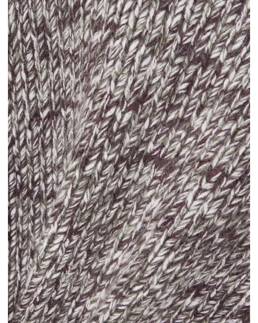 LeKasha Gray Brest Organic Cashmere Sweater