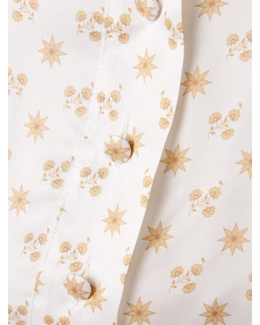 LIBEROWE Natural Josette Hemd Aus Twill Mit Blumenmuster