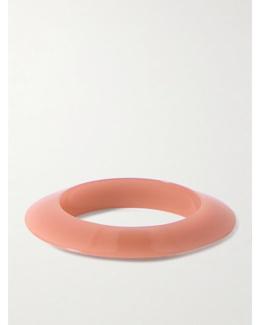 Saint Laurent Pink Armreif Aus Harz