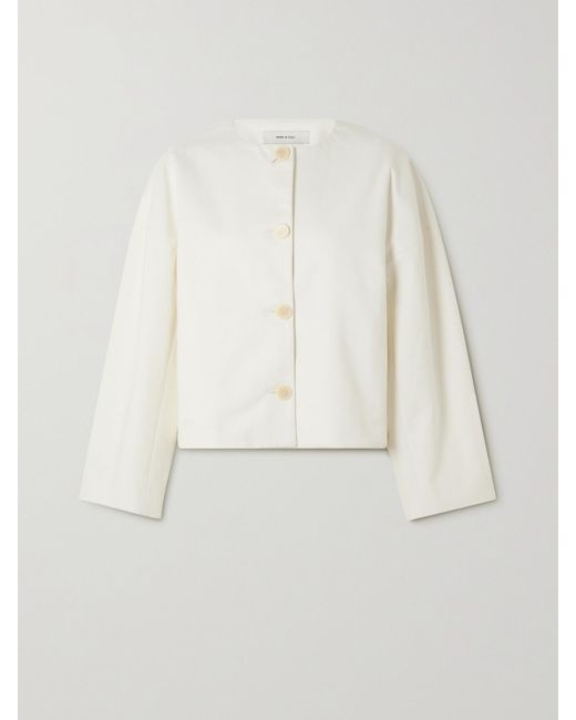 FFORME White Net Sustain Dev Organic Denim Jacket