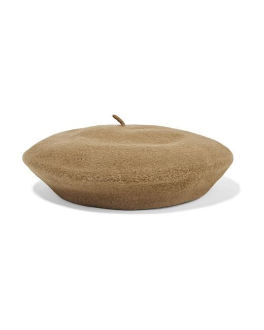 Clyde Brown Rohmer Wool-Felt Beret
