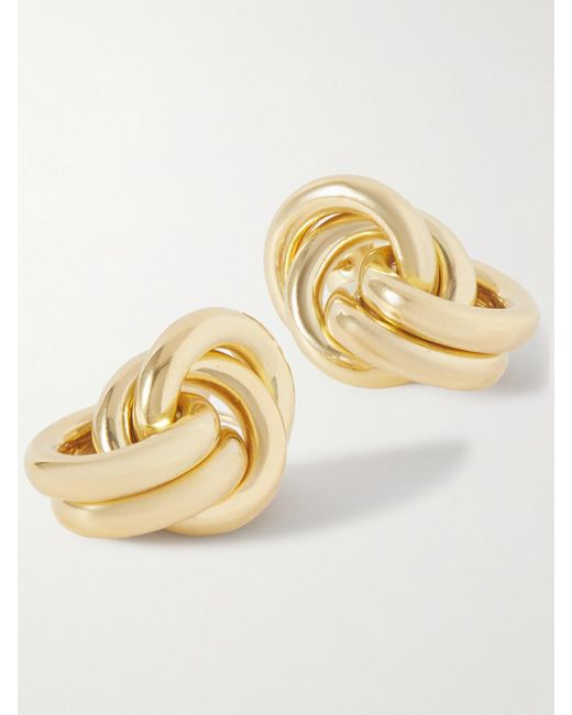 LIE STUDIO Metallic The Vera Vermeil Earrings