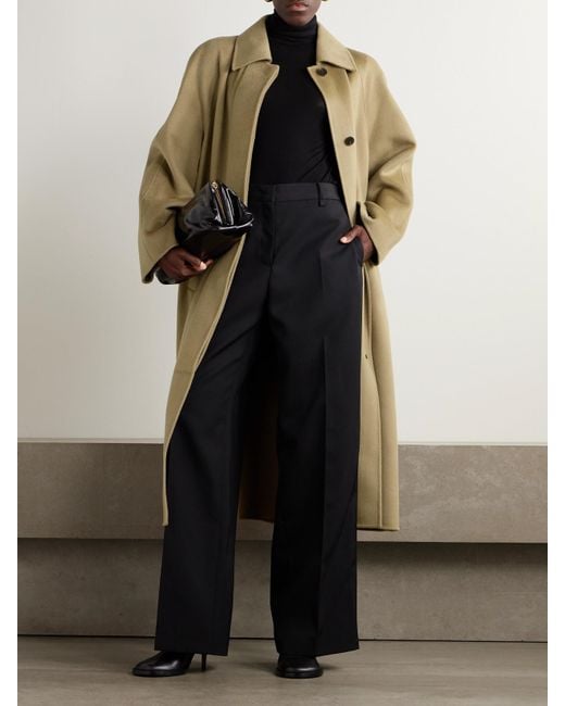 Rohe Natural Leandra Wool And Cashmere-Blend Coat