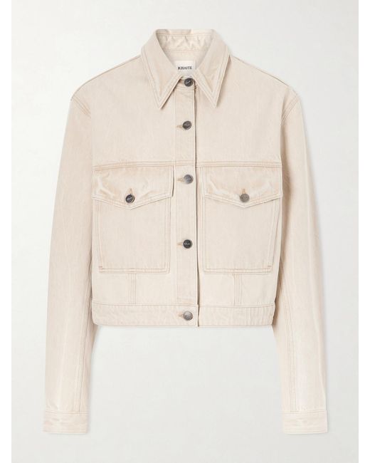 Khaite Natural Tomer Denim Jacket