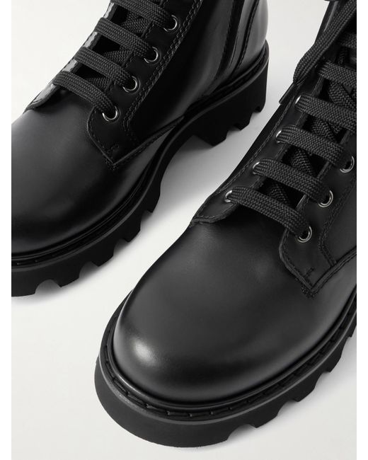 Roger Vivier Black Viv Rangers 40 Buckled Leather Ankle Boots