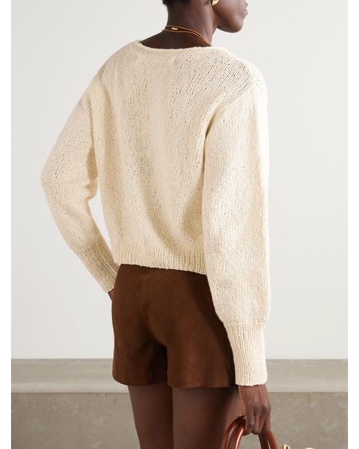 Pull En Coton Jacquard Leigh Alix Of Bohemia en coloris Natural