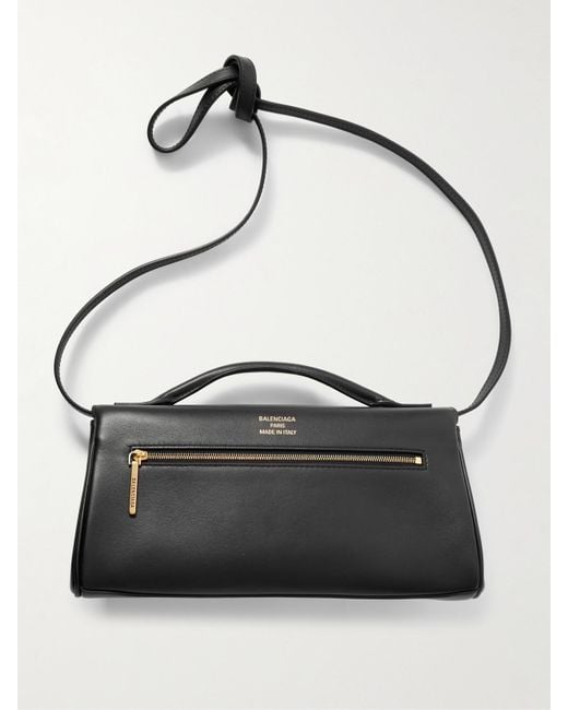 Balenciaga Black Bel Air Small Leather Clutch