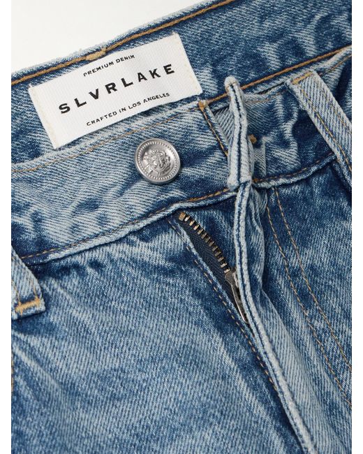 SLVRLAKE Denim Blue Tess Long Boyfriend Jeans