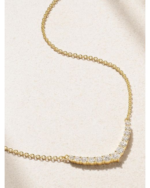 Collier En Or 18 Carats (750/1000) Et Diamants Anita Ko en coloris Natural