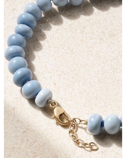 JIA JIA Blue Armband Mit Opalen Und Details Aus