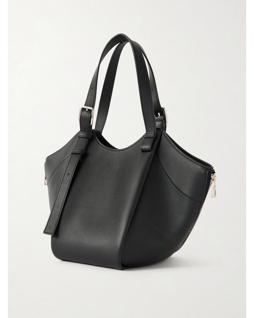 Loewe Black Hammock Flip Leather Tote