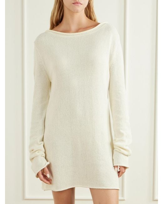 Kallmeyer Natural Yasmin Cotton-Blend Sweater