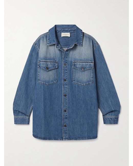Kallmeyer Blue Benet Oversized Denim Jacket
