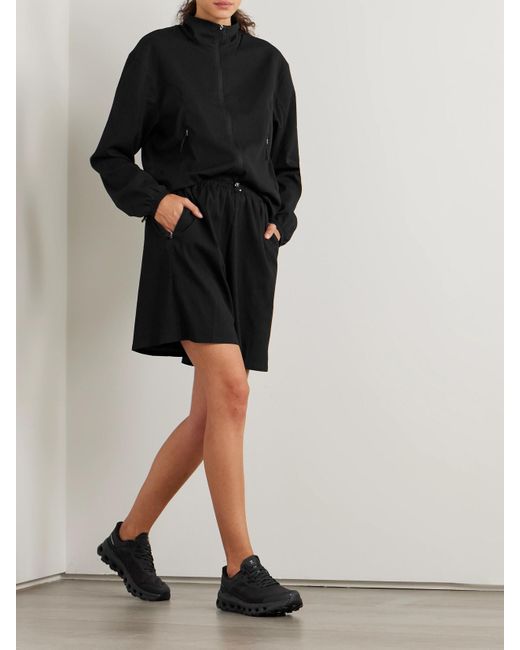 On Shoes Black Zendaya Gloria Jacke Aus Shell