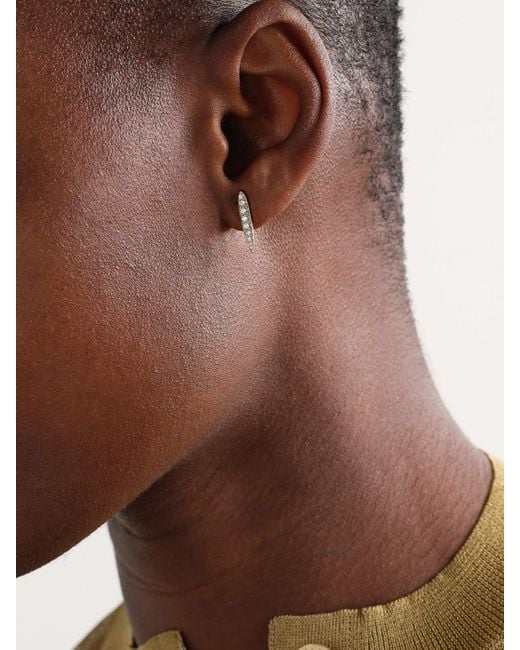 Anita Ko Natural Small Spear 18-Karat Diamond Earrings