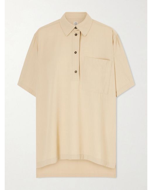 Totême Natural Woven Blouse
