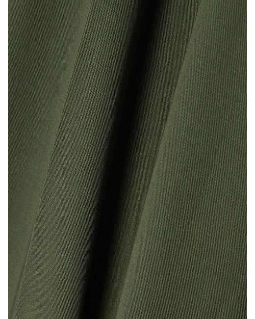 Lemaire Green Hose Mit Schmal Zulaufendem Bein Aus Wolle Mit Bundfalten