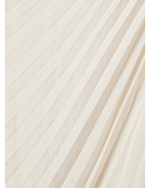 A.L.C. White Dahlia Asymmetrisches Midikleid Aus Crêpe Mit Cut-Out