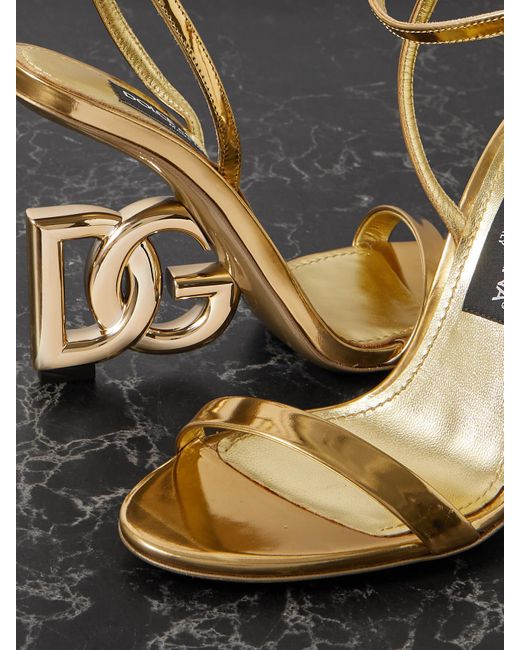 Dolce & Gabbana Metallic Shoes