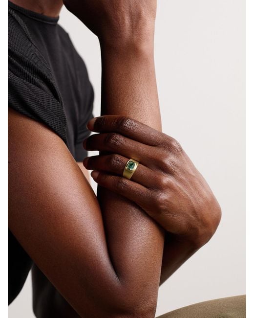 Irene Neuwirth Natural Gemmy Gem 18-Karat Tourmaline Ring