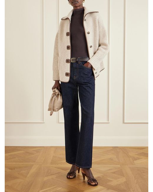Altuzarra Natural Llewellyn Wool Jacket