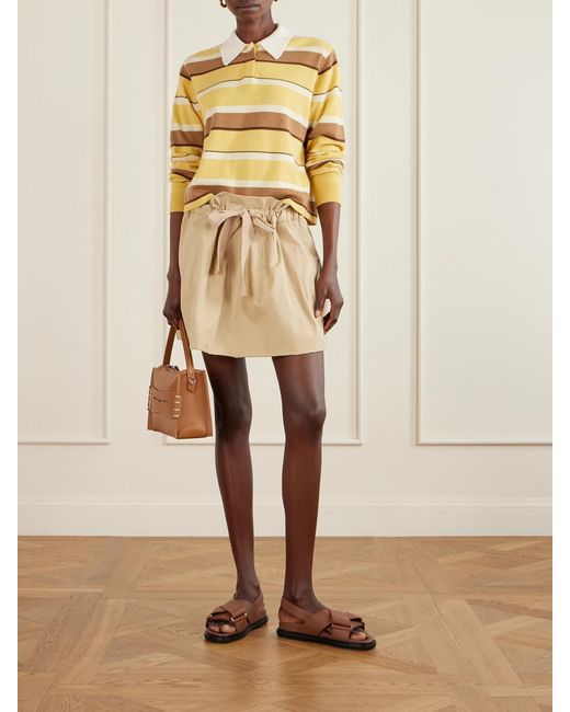Marni Brown Fussbett Leather Slingback Sandals