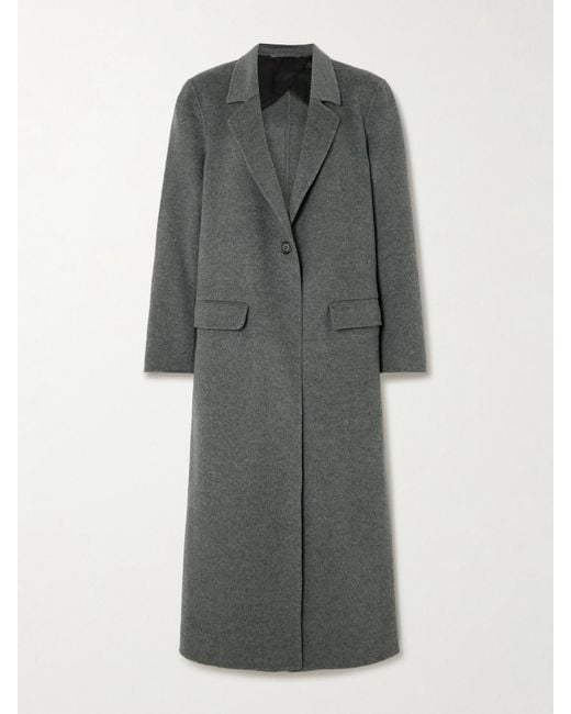Totême  Gray Wool Coat