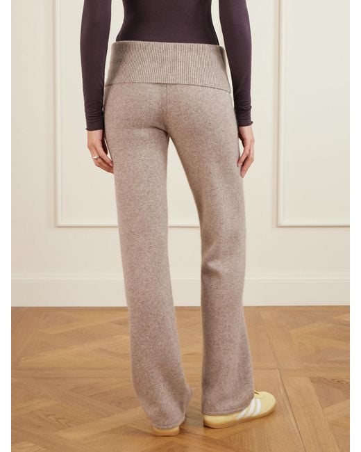 Skims Natural Straight-Leg Pants – Linen – Hose Mit Geradem Bein