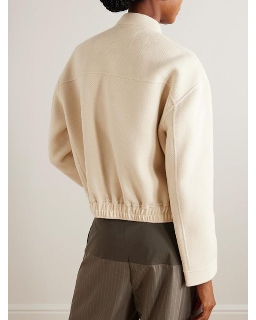 Joseph Natural Gustave Wool Bomber Jacket