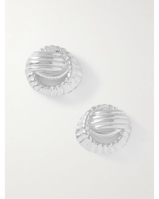 Boucles D'Oreilles En Argent Sterling YSSO en coloris White