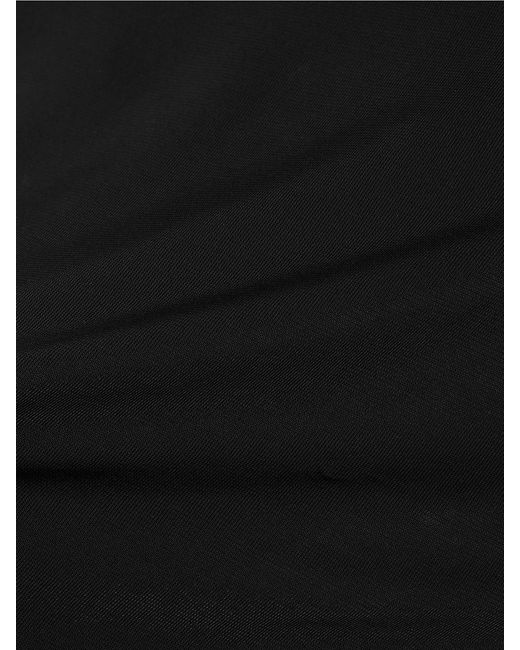 Alaïa Black Strapless Jersey Bodysuit