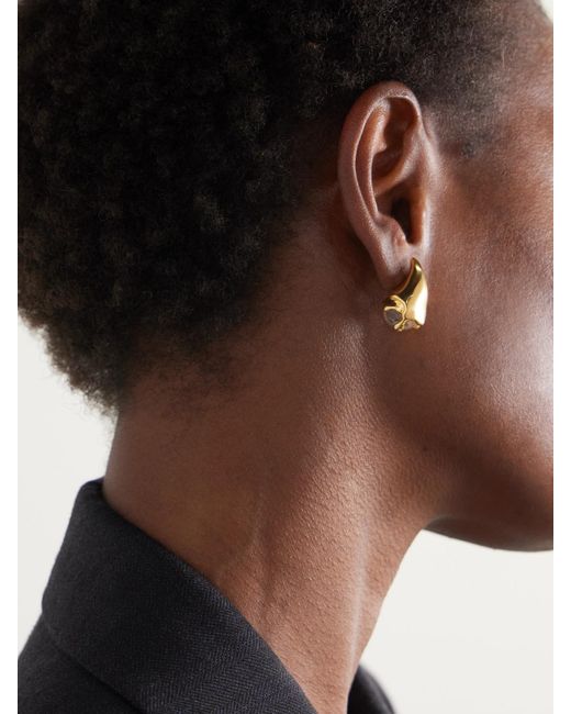 Bottega Veneta Tone Quartz Earrings in Metallic Lyst UK