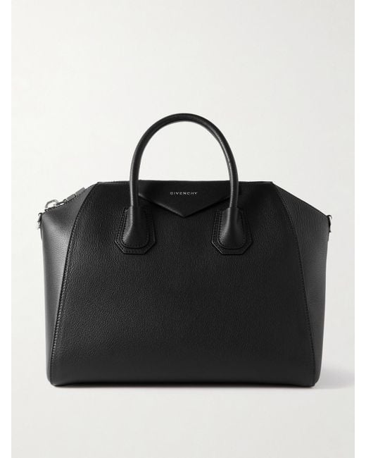 Givenchy Antigona Medium Textured leather Tote in Black Lyst