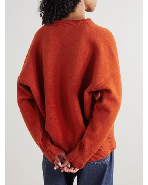 Rohe Red Pullover Aus Einer Wollmischung