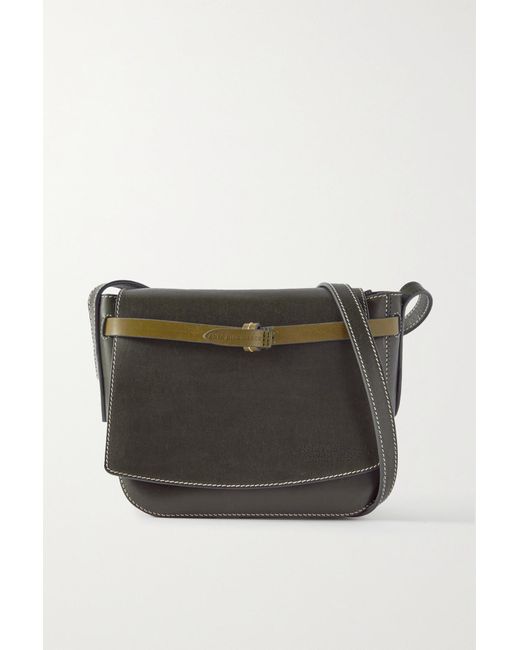 Anya Hindmarch Return To Nature Small Leather Shoulder Bag in Green Lyst UK