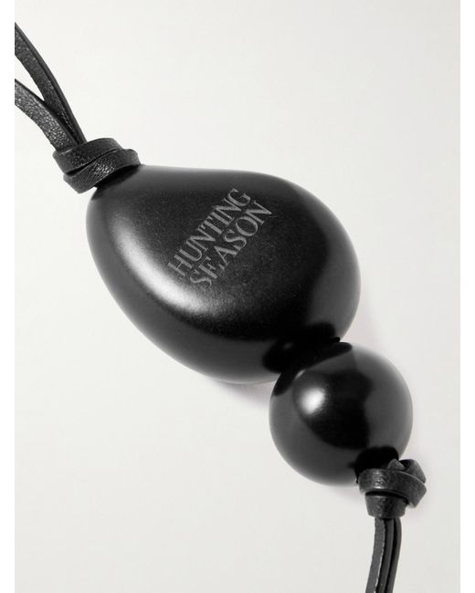 Hunting Season Natural The Tagua Leather Bag Charm