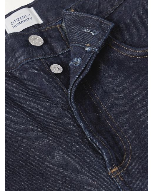 Citizens of Humanity Blue Annina High-Rise Wide-Leg Jeans