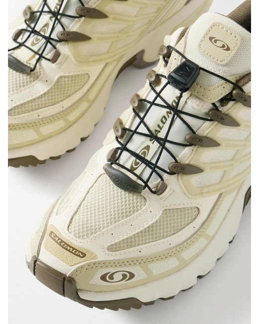 Salomon Natural Acs Pro Gtx Rubber-Trimmed Gore-Tex Sneakers
