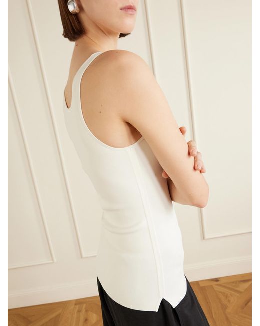 Totême White Classic Tank