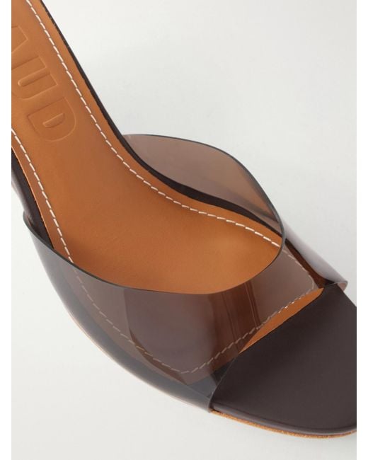 Staud Brown Brigitte 60 Tpu Wedge Sandals