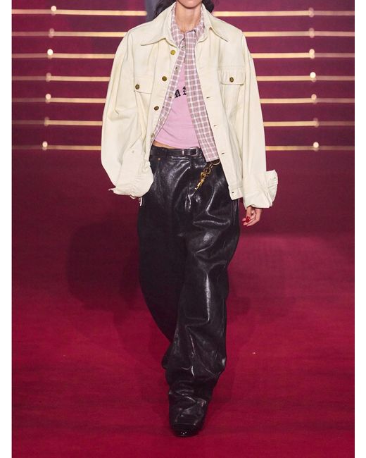 Willy Chavarria Natural Chachi Denim Jacket