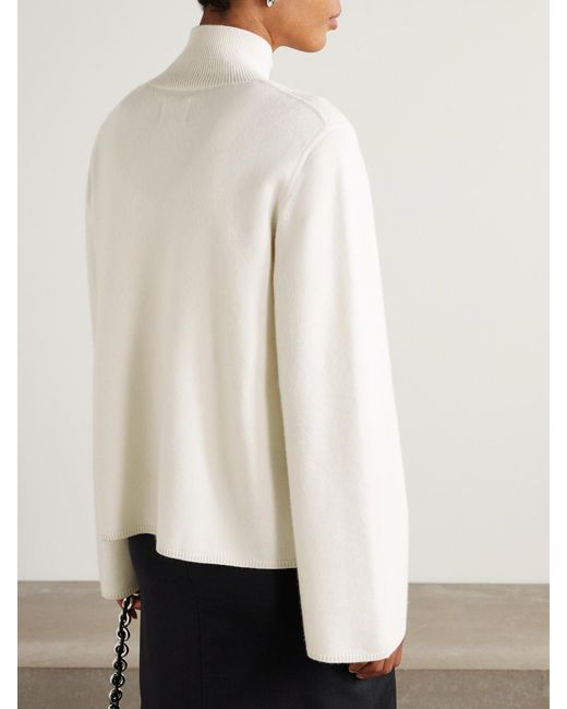 Loulou de Saison Natural Gabi Cashmere Cardigan