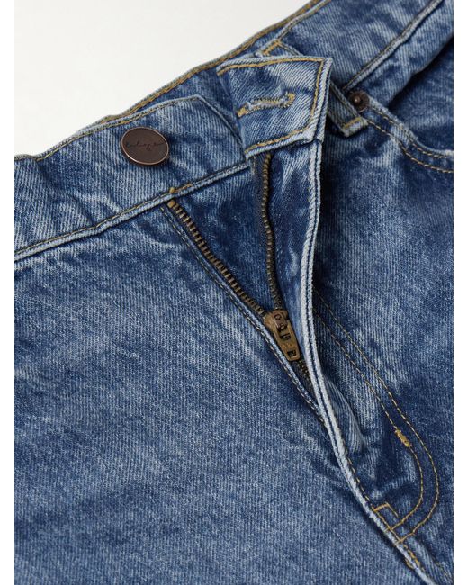 Jean Large Taille Haute Isadora La Ligne en coloris Blue