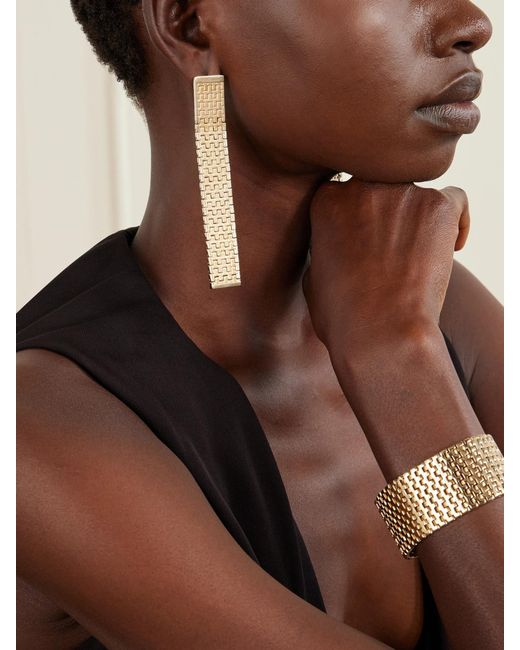 Tom Ford White Aion-Tone Earrings