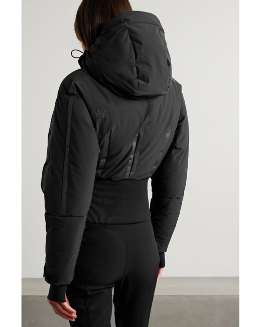 Aztech Mountain Black Vertical Nuke Padded Down Ski Jacket